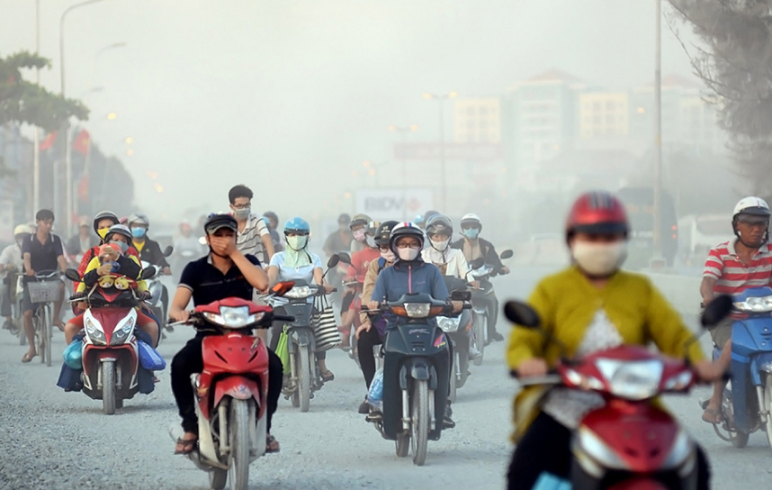 kiểm tra khí thải xe máy