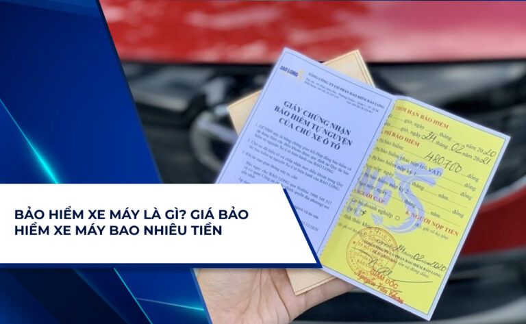 bảo hiểm xe máy là gì