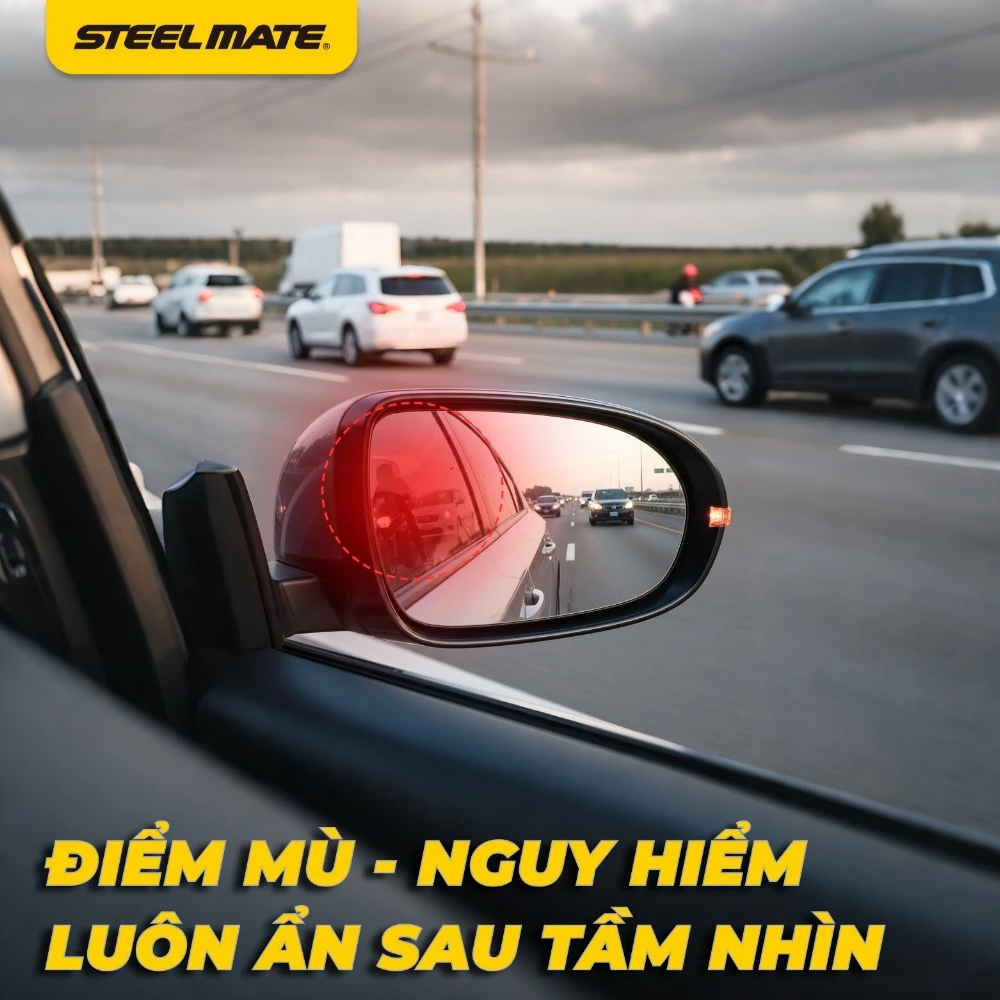 Cảm Biến Cảnh Báo Điểm Mù STEELMATE