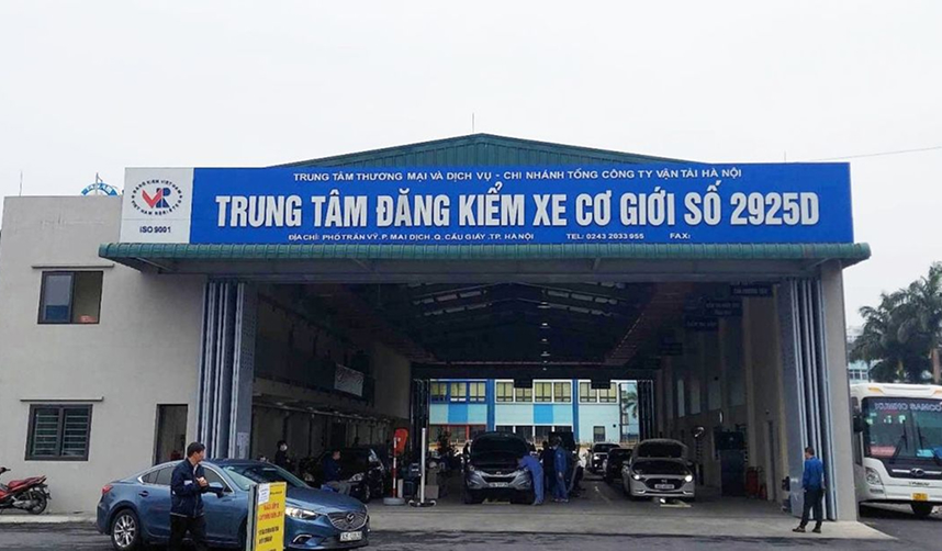 chủ xe kí cam kết khí thải kiểm định
