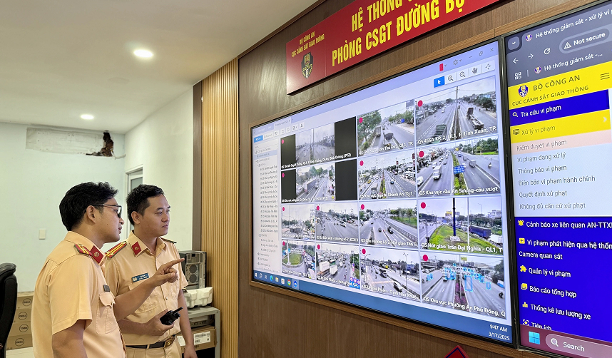 thông báo phạt nguội lạ