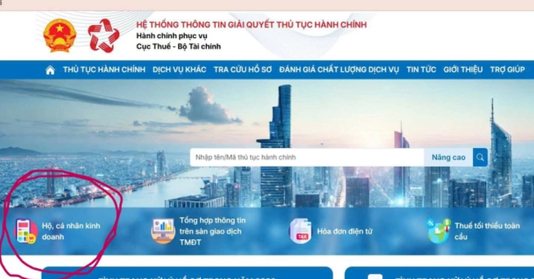 Hướng Dẫn Hộ Kinh Doanh Thông Báo Tài Khoản Ngân Hàng Qua Cổng Dịch Vụ Công 2026