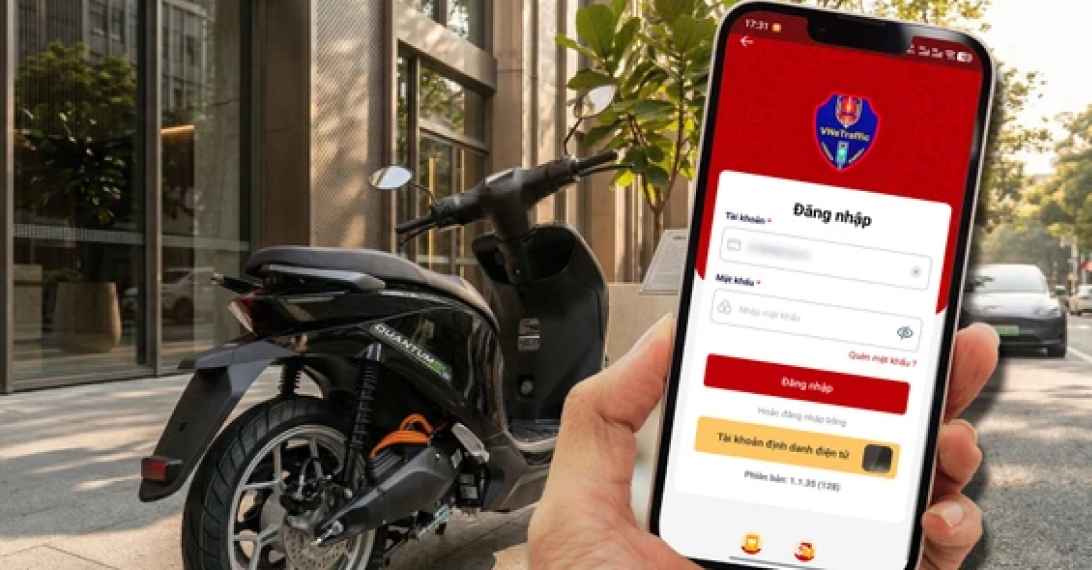xóa phương tiện trên app vntraffic